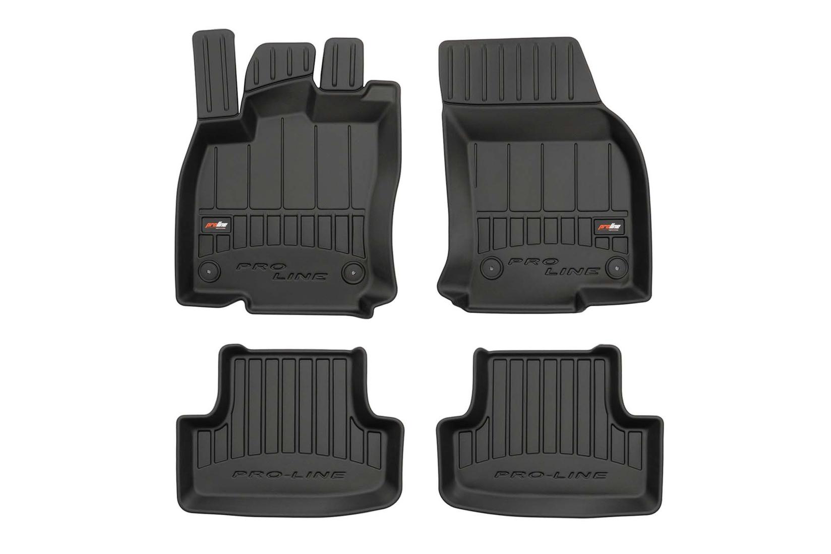 FROGUM 3D Гумени патосници за Audi Q2 по 2016 година 4 дела црни