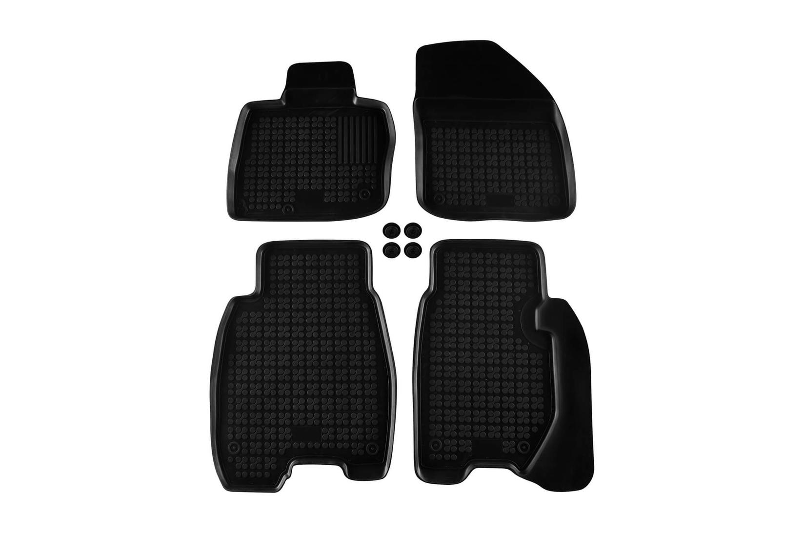 REZAW-PLAST Гумени патосници за Honda Civic 2006-2011 3-5 врати 4 дела црни