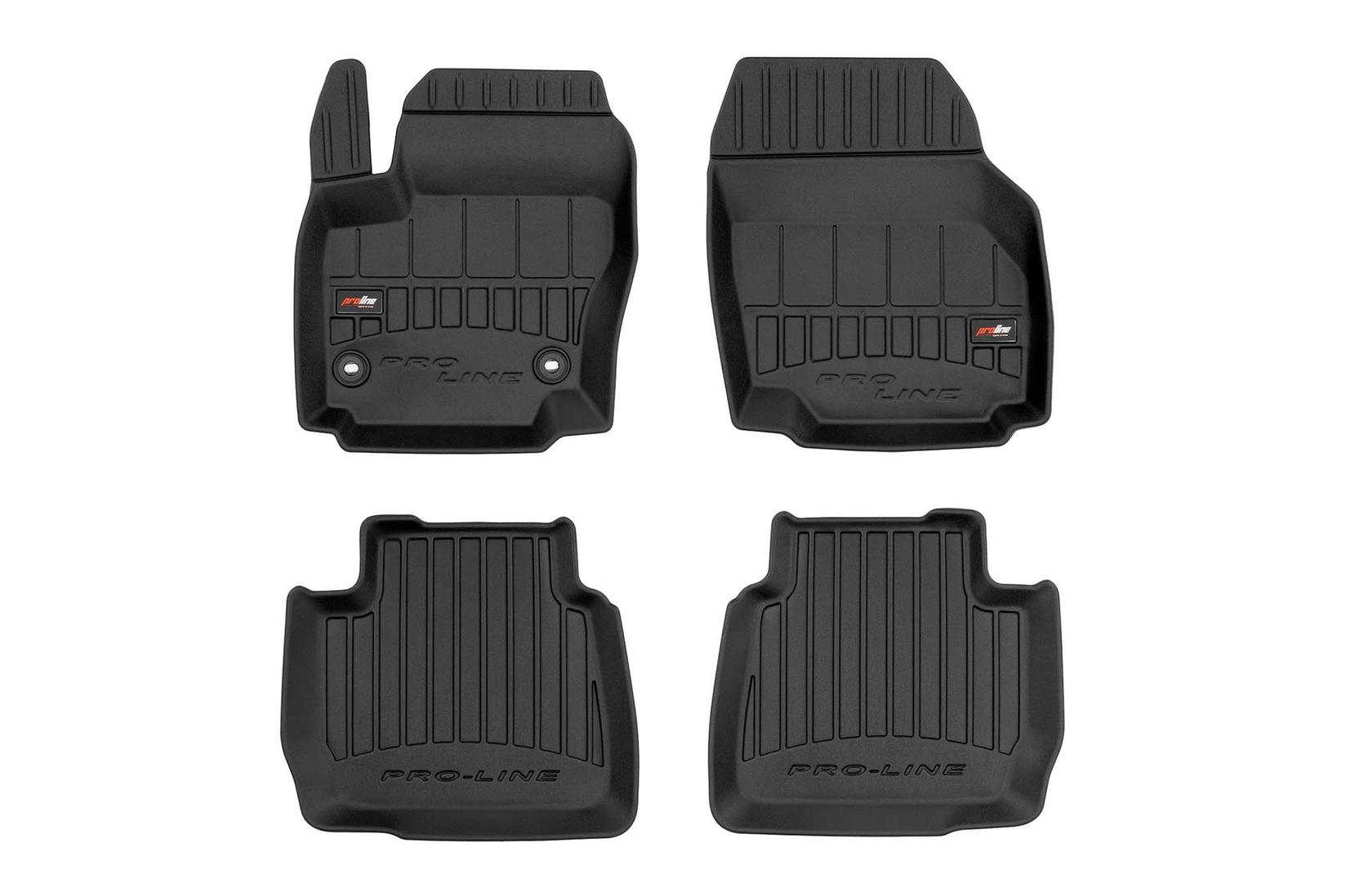 FROGUM 3D Гумени патосници за Ford Mondeo 2010-2014 4 дела црни