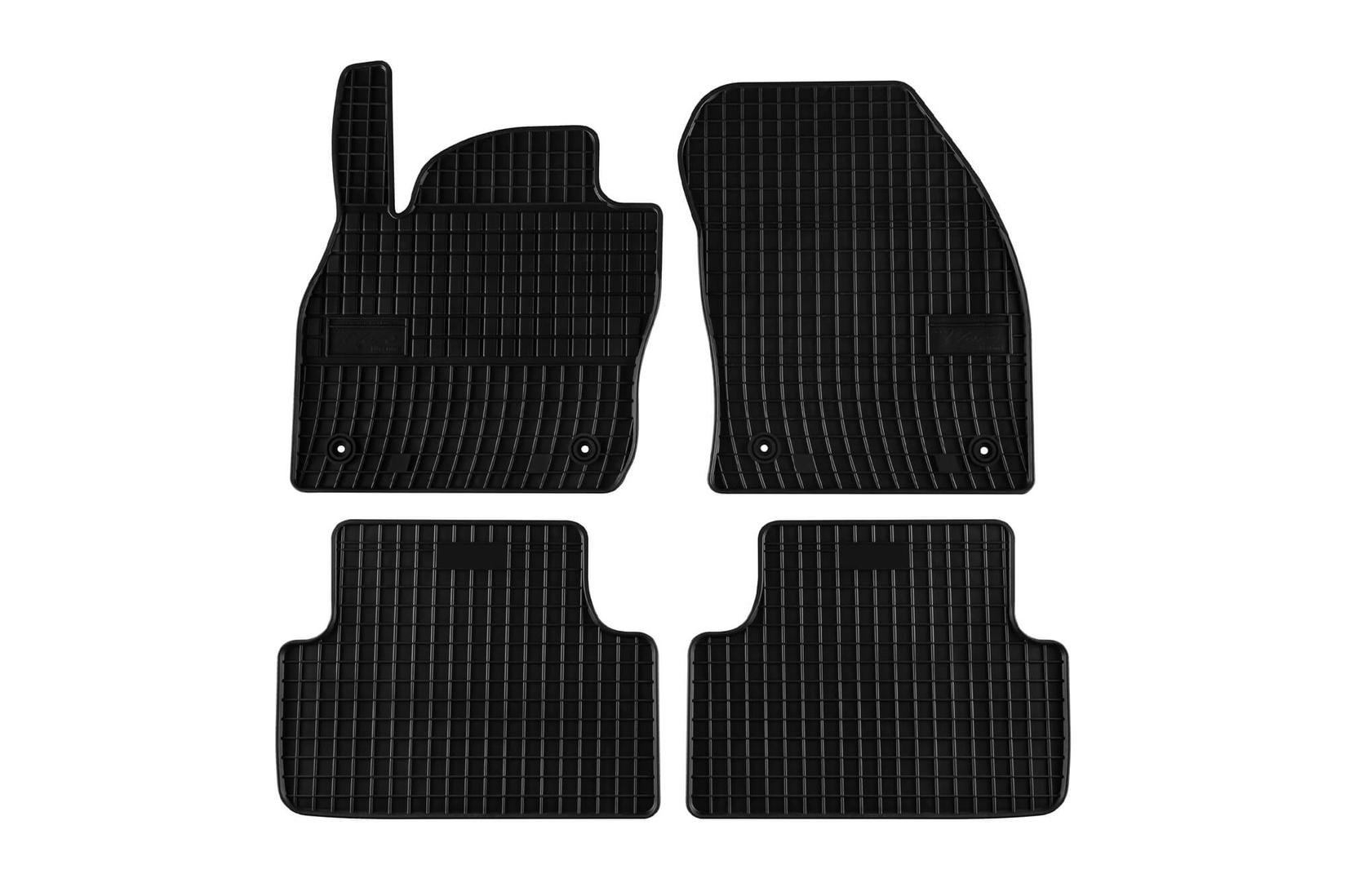 FROGUM Гумени патосници за VW T-Cross по 2018 година 4 дела црни