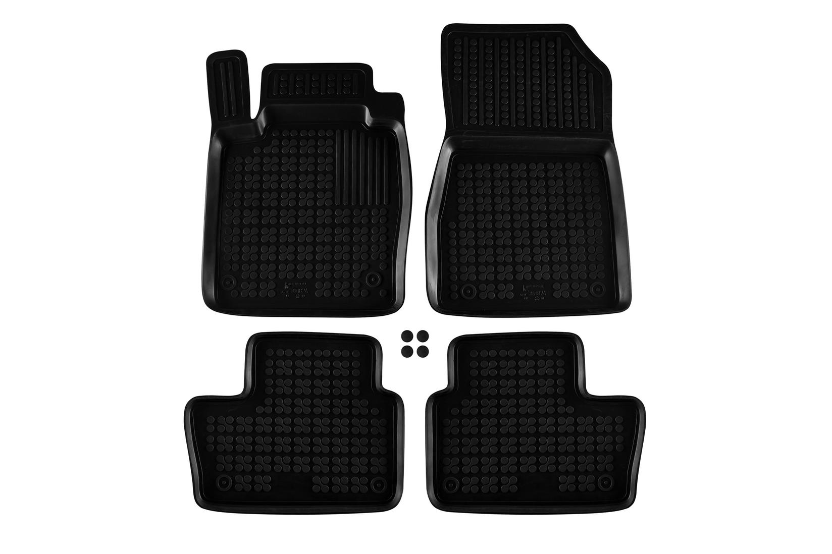 REZAW-PLAST Гумени патосници за Nissan Juke по 2019 година 4 дела црни