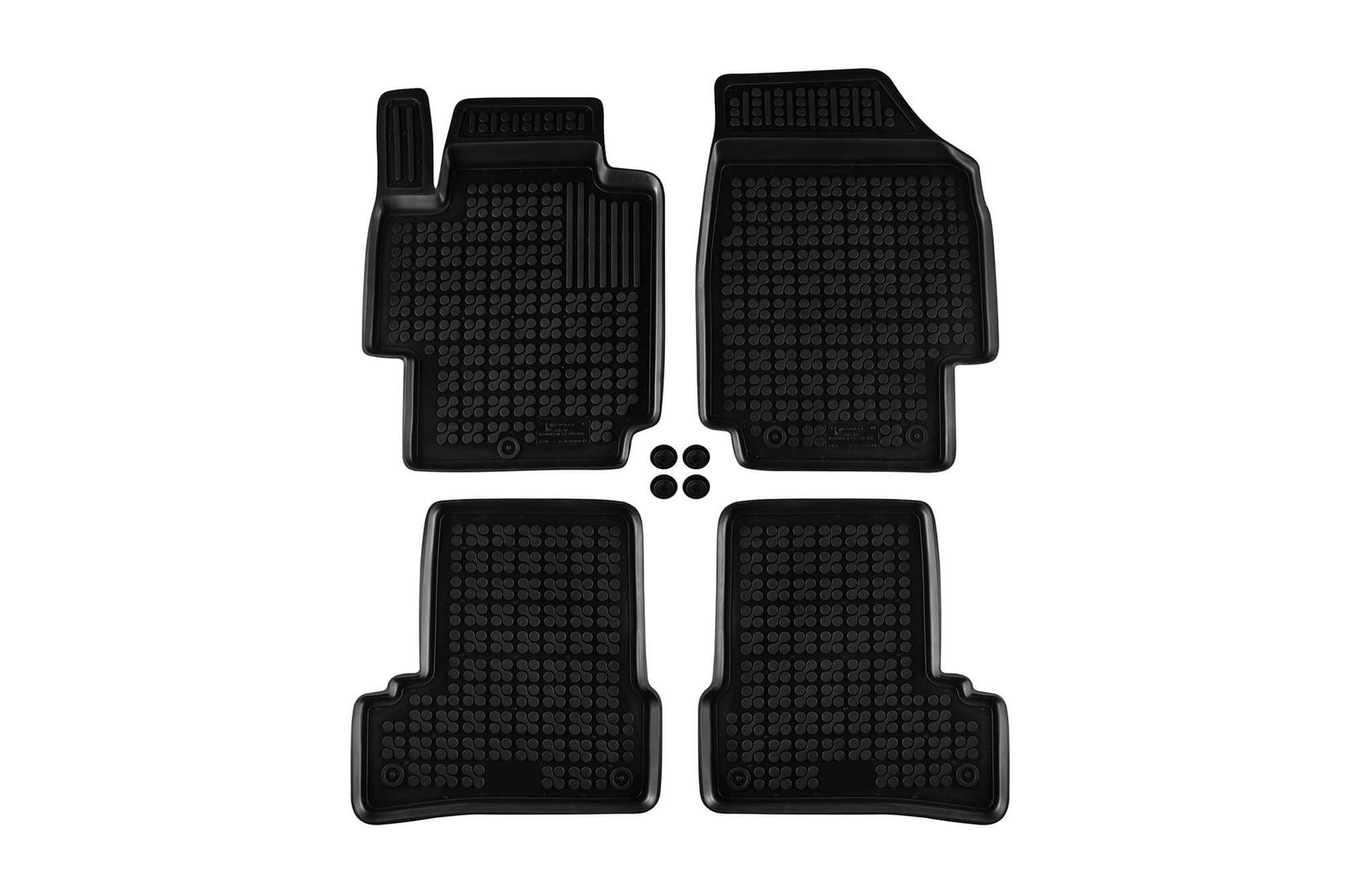 REZAW-PLAST Гумени патосници за Nissan Micra 2007-2010 4 дела црни