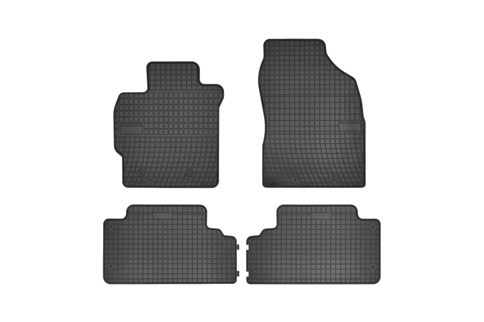 FROGUM Гумени патосници за Toyota Auris 2007-2013 Corolla X E14 E15 2006-2013 4 дела црни