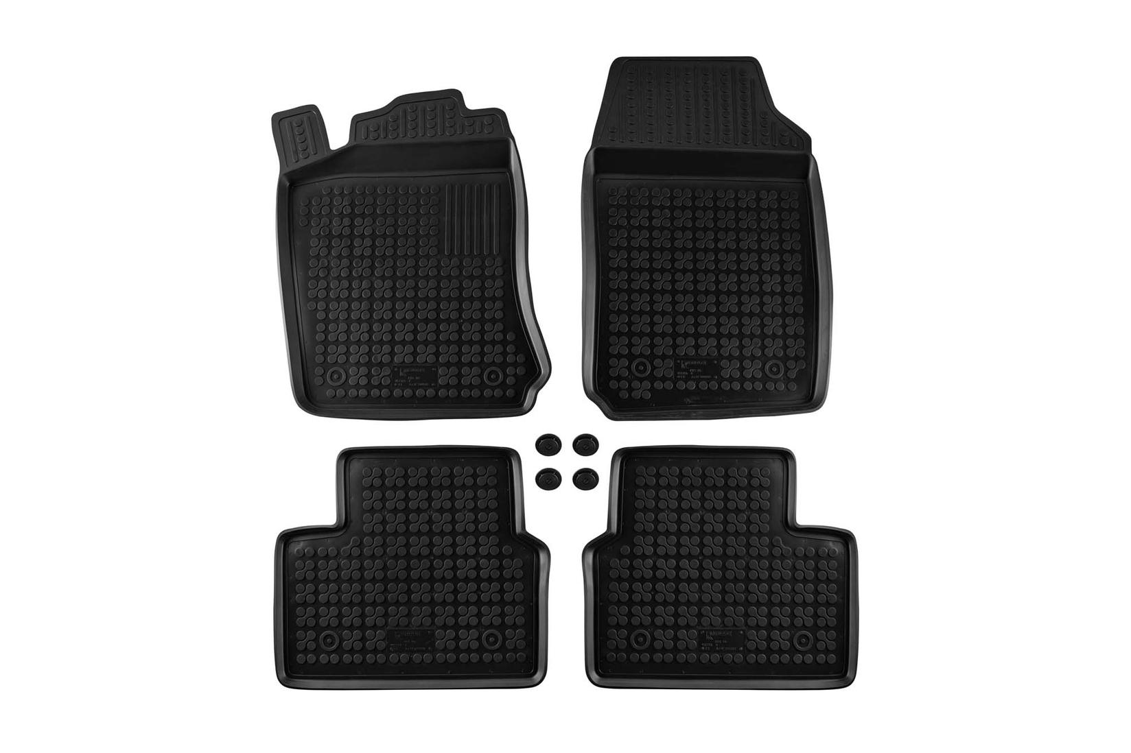 REZAW-PLAST Гумени патосници за Opel Vectra B 1995-2002 4 дела црни