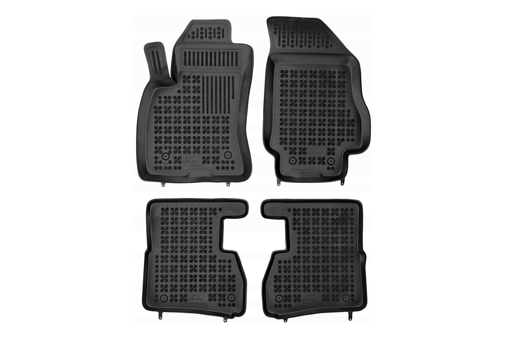 REZAW-PLAST Гумени патосници за Fiat Doblo Opel Combo D 4 дела