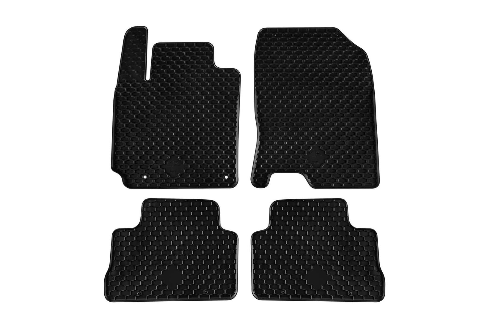 GUMARNY ZUBRI Гумени патосници за Hyundai Kona Kona HeV 2018-2023 4 дела црни