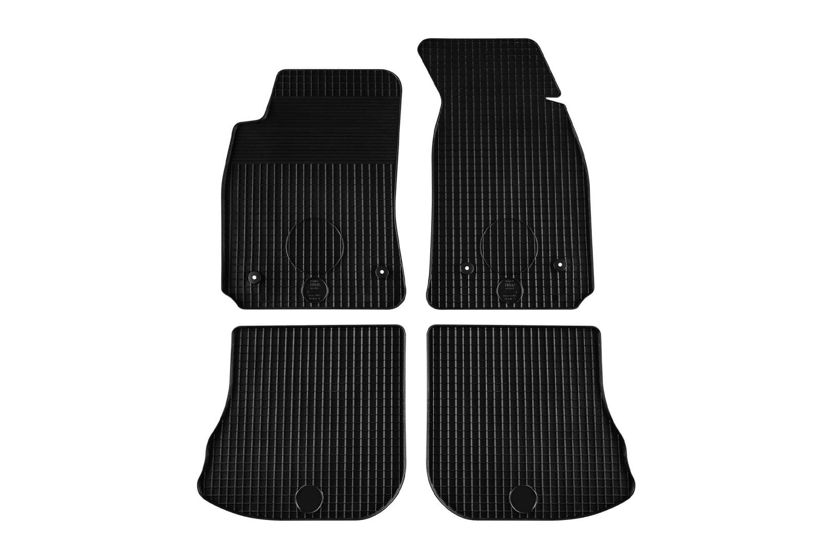 GUMARNY ZUBRI Гумени патосници за Audi A4 седан караван 1995-2001 4 дела црни