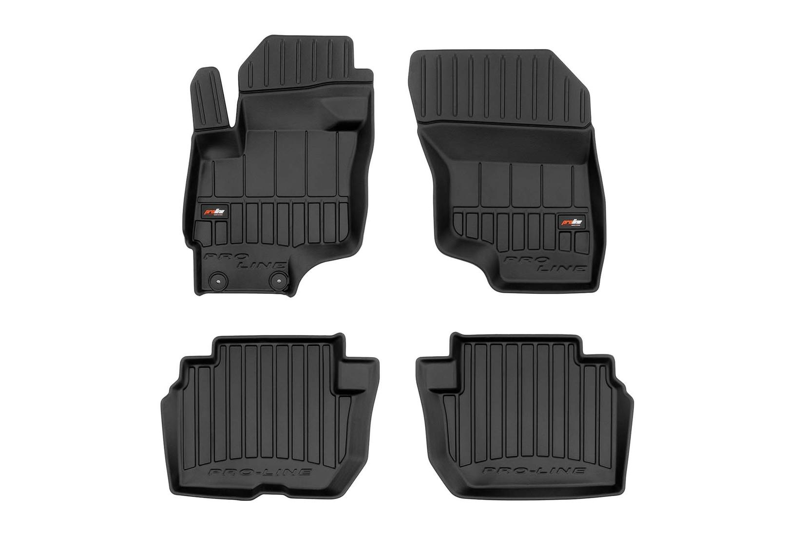 FROGUM 3D Гумени патосници за Mitsubishi Outlander хибрид 2014-2019 4 дела црни