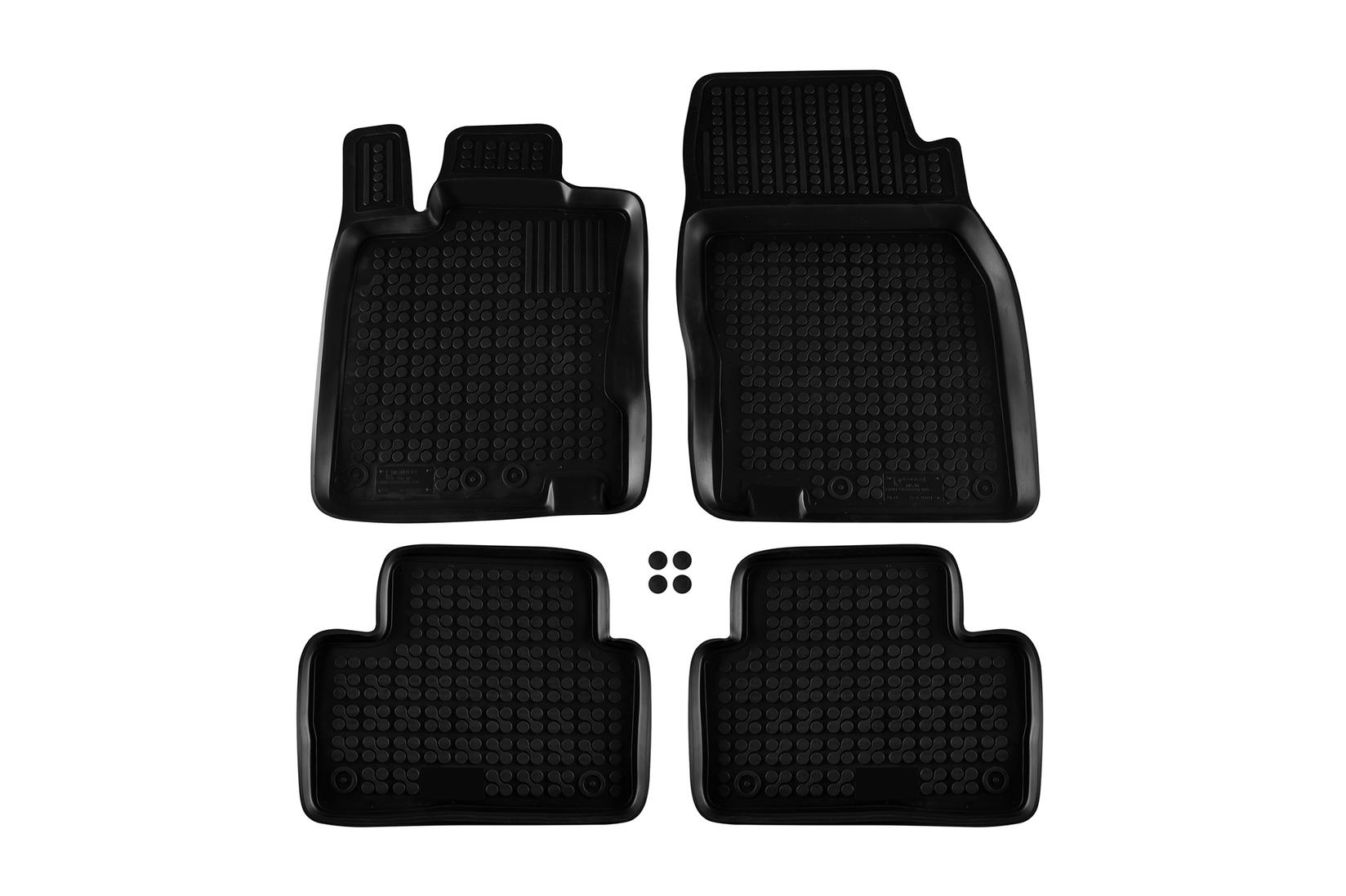 REZAW-PLAST Гумени патосници за Renault Kadjar по 2015 година 4 дела црни