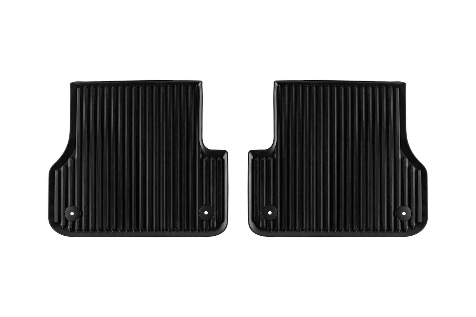 VW AG Задни Гумени патосници за Audi A6 седан караван Allroad 2012-2018 A7 Sportback 2010-2018 2 дела