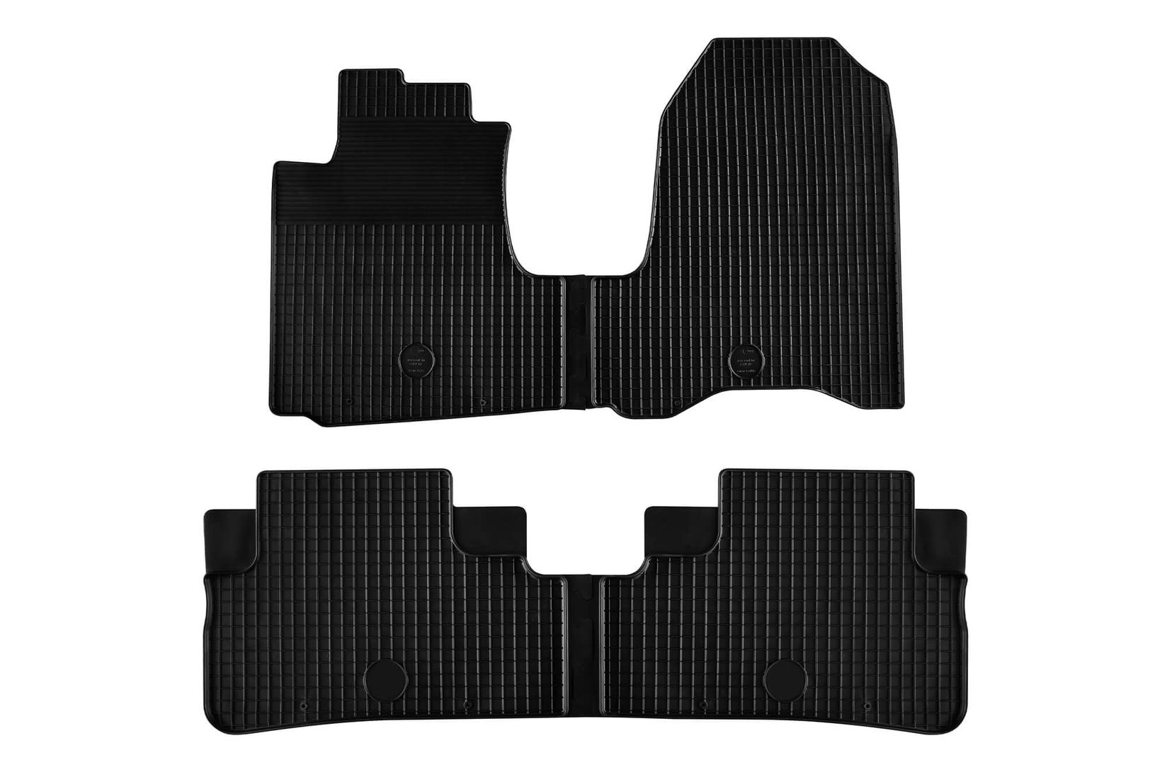 GUMARNY ZUBRI Гумени патосници за Honda CR-v 2007-2012 4 дела црни