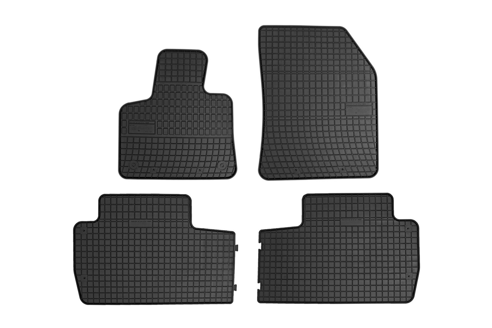 FROGUM Гумени патосници за Peugeot 5008 по 2017 година 4 дела црни