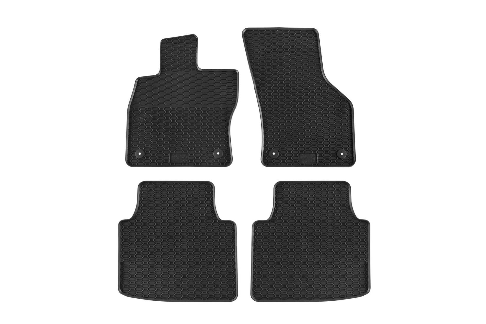 GEYER & HOSAJA Гумени патосници за Skoda Superb по 2015 година 4 дела црни