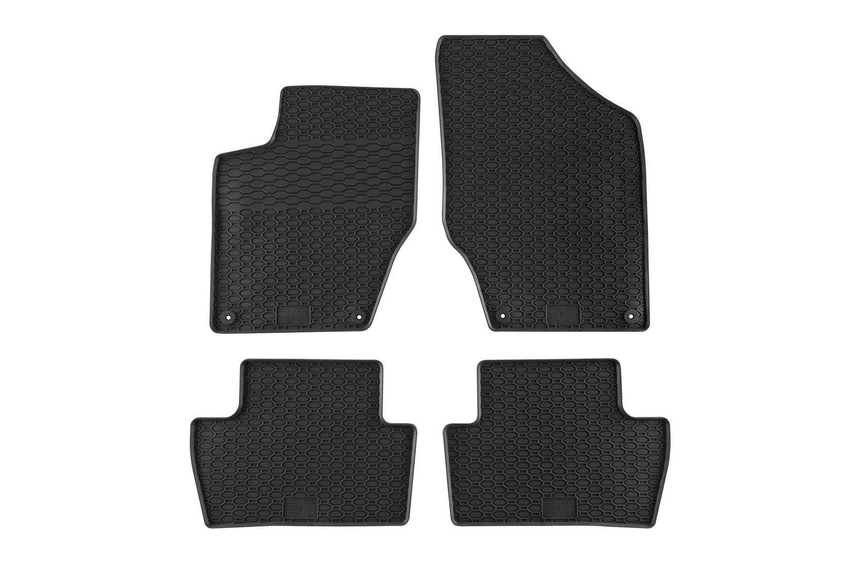 GEYER & HOSAJA Гумени патосници за Peugeot 308 2007-2013 4 дела црни