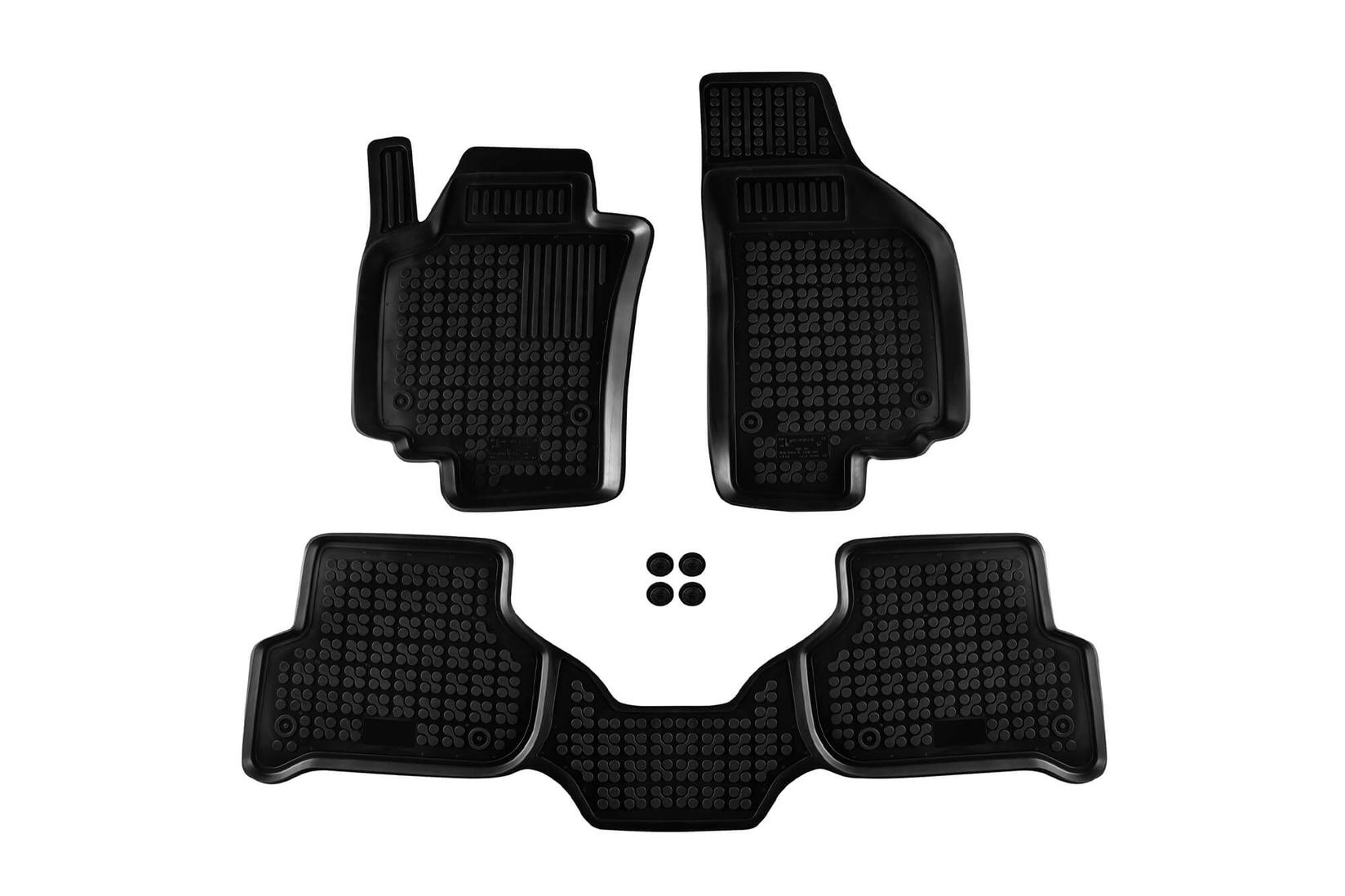 REZAW-PLAST Гумени патосници за Seat Altea XL 2006-2015 3 дела црни