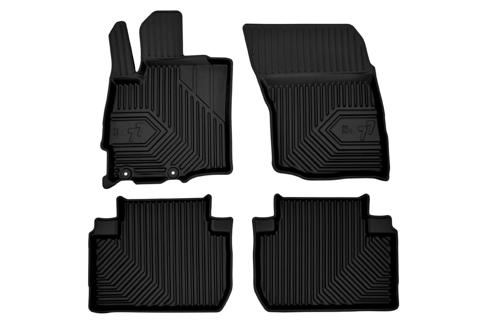 FROGUM 2.5D Гумени патосници модел 77 за Mitsubishi Outlander 2012-2021 4 дела црни