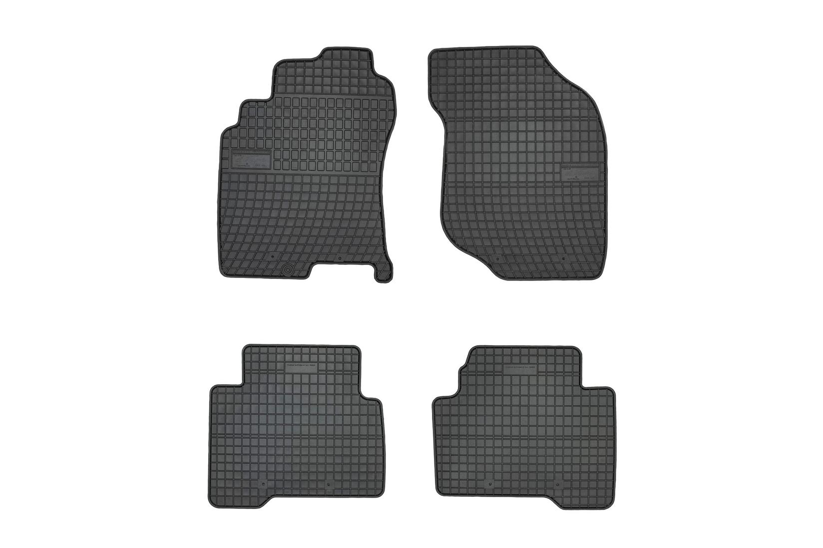 FROGUM Гумени патосници за Nissan X-Trail T30 2001-2008 4 дела црни