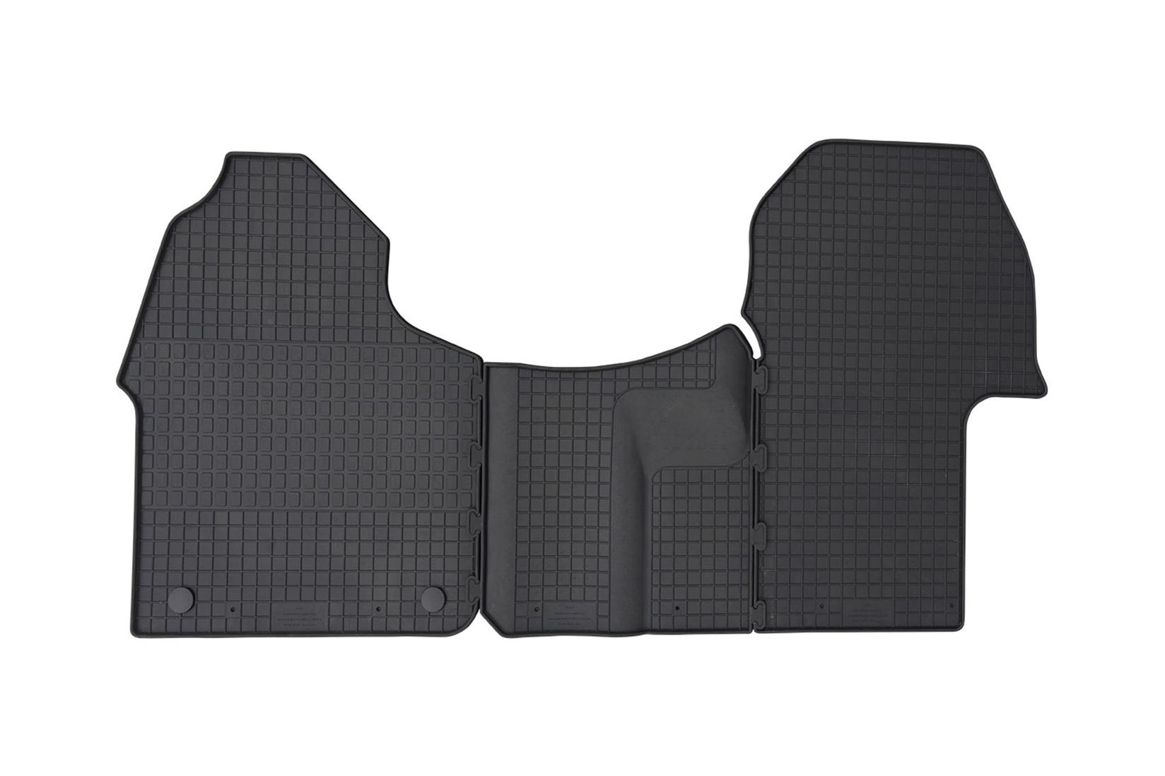 PETEX Гумени патосници за Mercedes Sprinter по 2018 година 3 дела црни B062