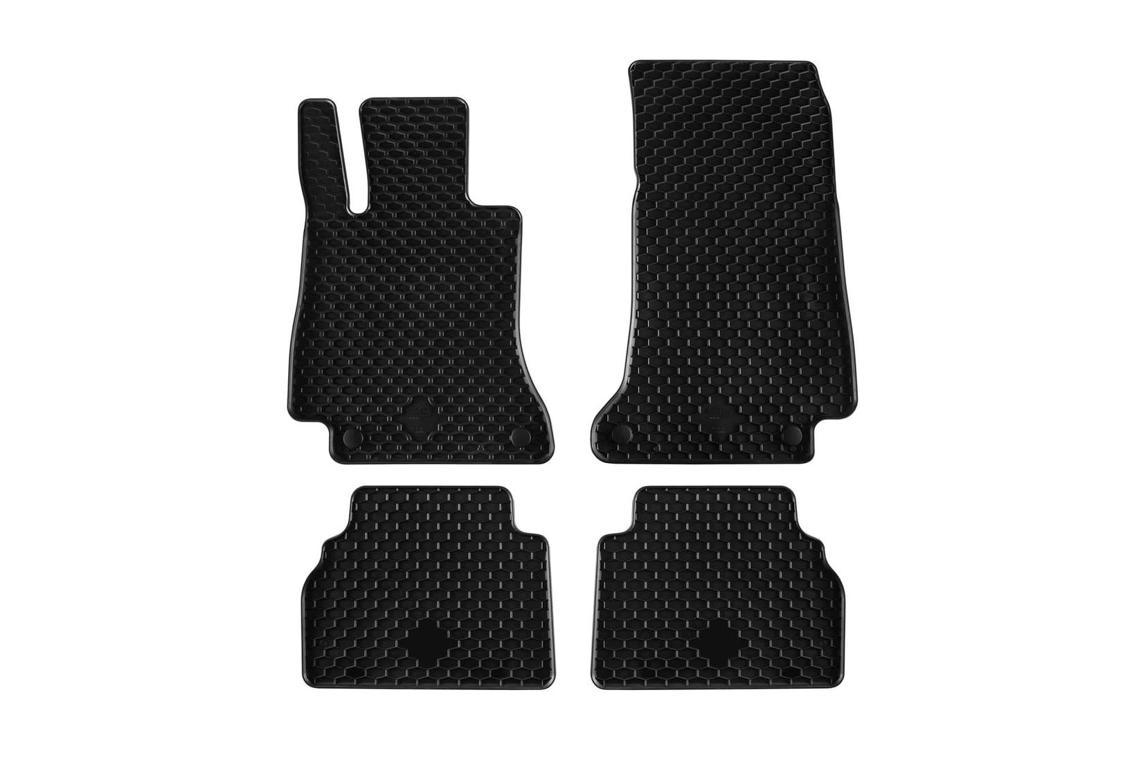 GUMARNY ZUBRI Гумени патосници за Mercedes E класа W213 седан караван по 2017г AMG GT купе со 4 врати по 2018г 4 дела