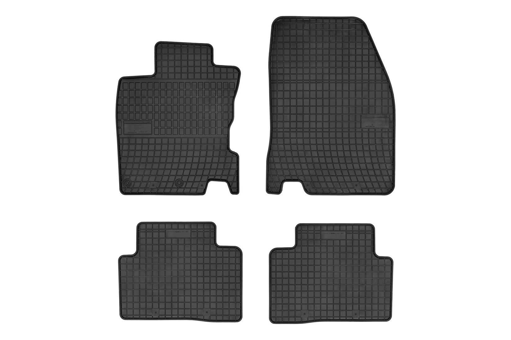 FROGUM Гумени патосници за Nissan Qashqai 2013-2021 4 дела црни