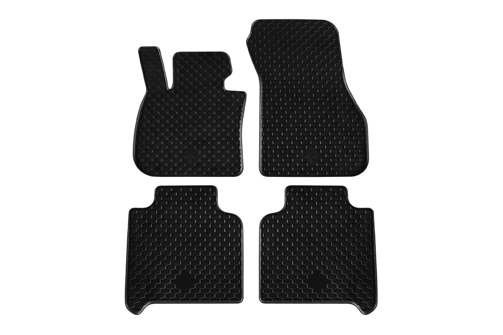 GUMARNY ZUBRI Гумени патосници за BMW серија 2 GT F46 по 2014 година 4 дела црни