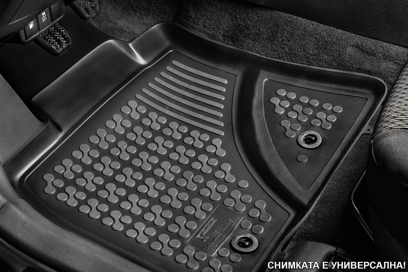 REZAW-PLAST Гумени патосници за Jeep Cherokee Liberty 2002-2007 4 дела црни