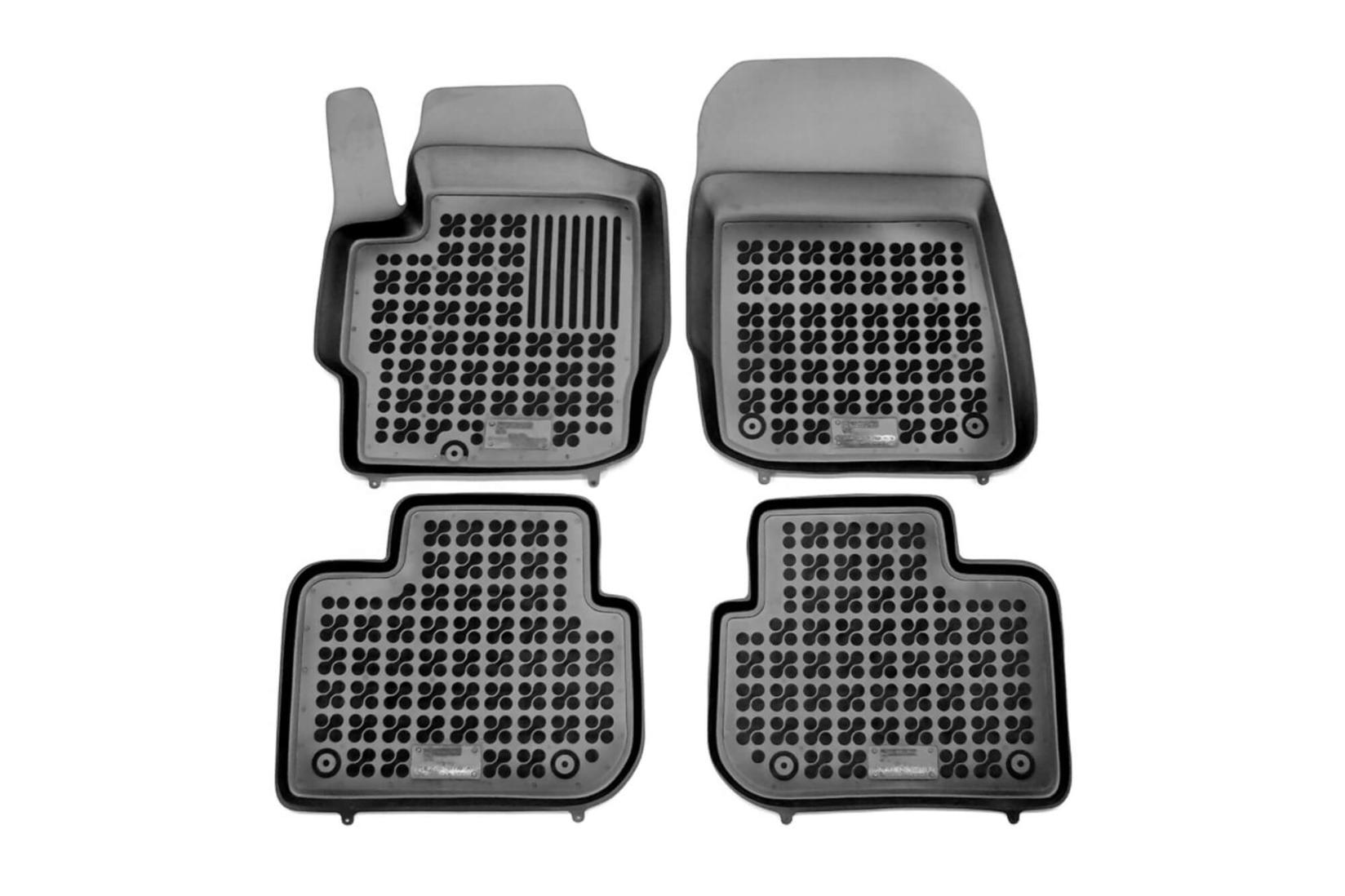 REZAW-PLAST Гумени патосници за Mitsubishi Colt 2009-2012 3 врати 4 дела црни