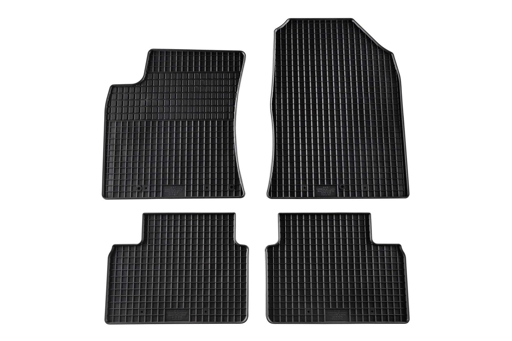 PETEX Гумени патосници за Hyundai I30 по 2017 година 4 дела црни M003