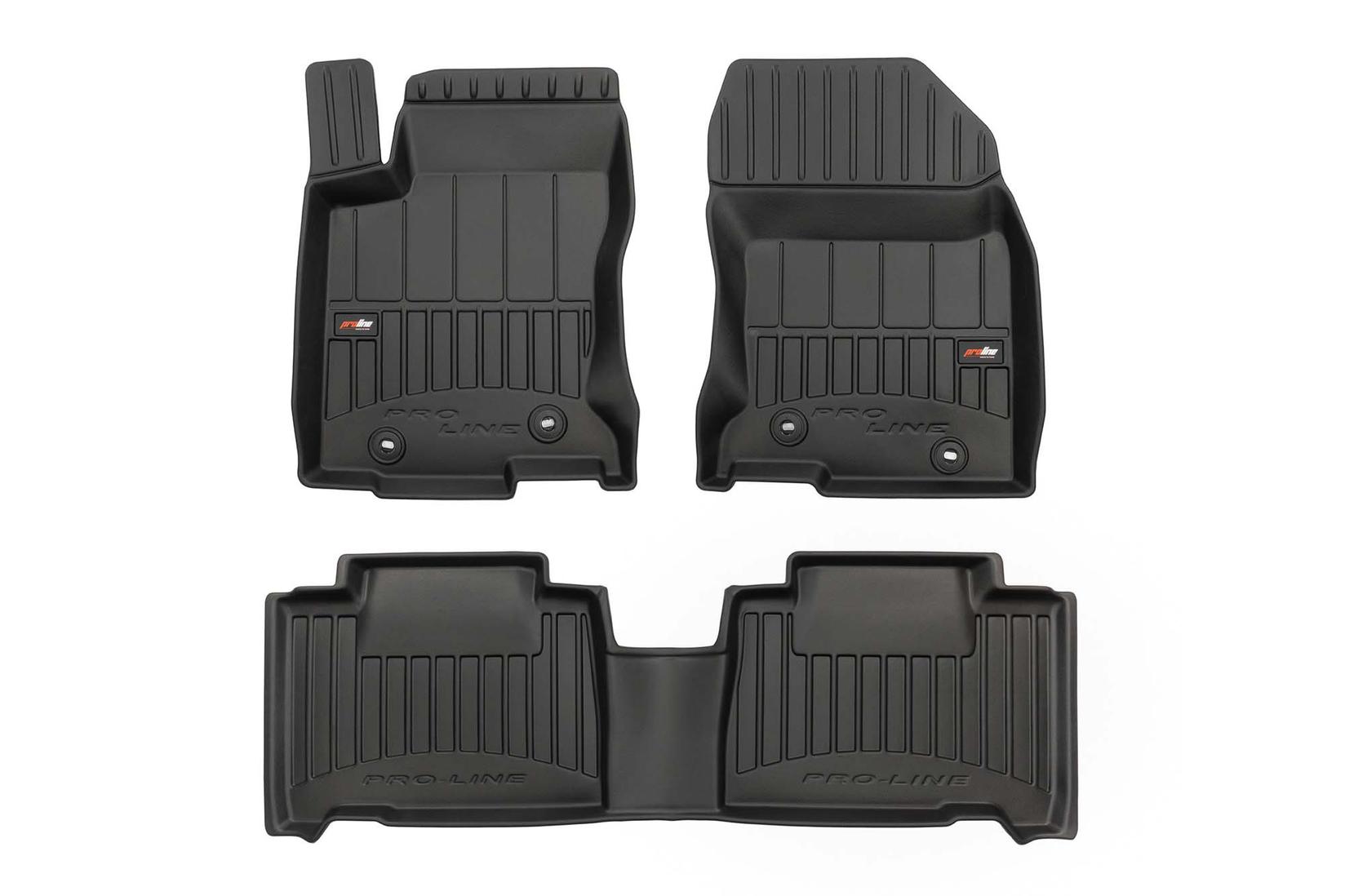 FROGUM 3D Гумени патосници за Lexus NX по 2014 година 3 дела црни