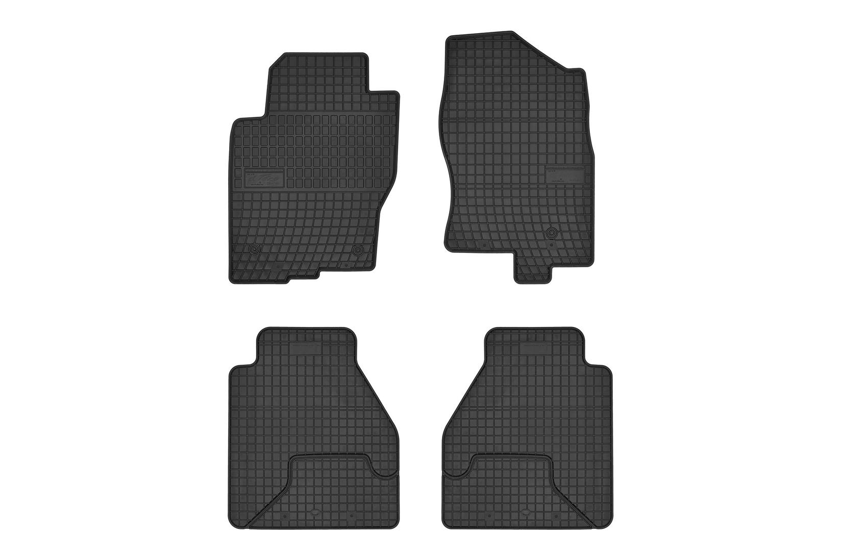 FROGUM Гумени патосници за Nissan Navara Pathfinder 2010-2015 4 дела црни