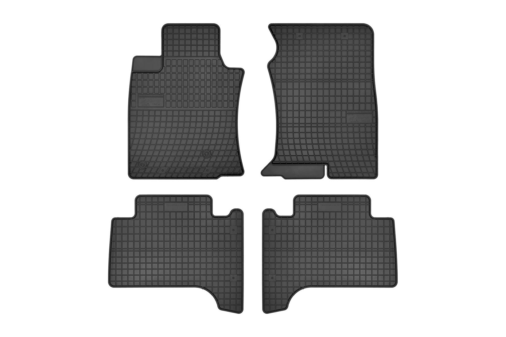 FROGUM Гумени патосници за Toyota Land Cruiser J120 2002-2009 J150 Prado по 2009 година 4 дела црни