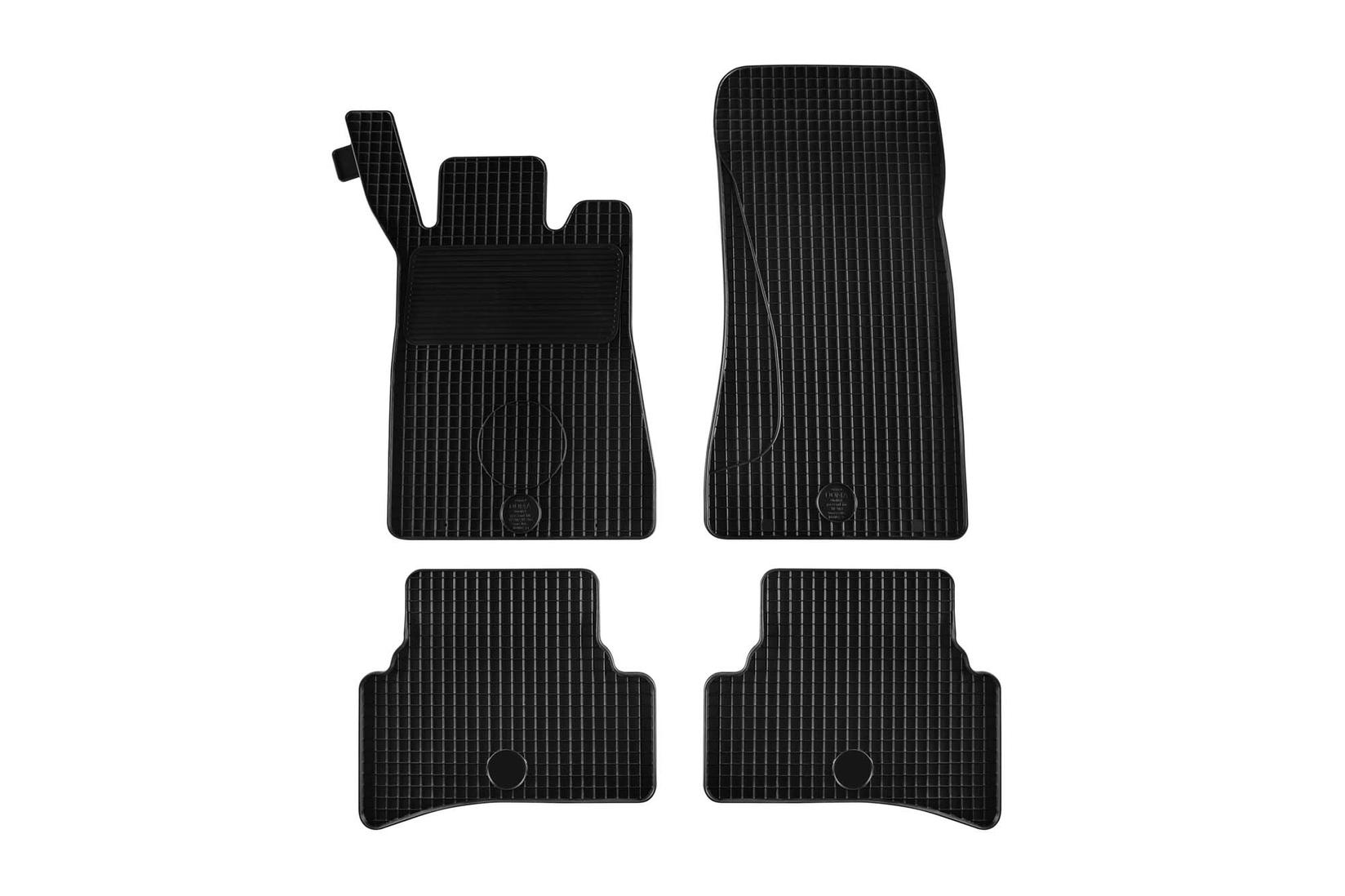 GUMARNY ZUBRI Гумени патосници за Mercedes C класа W203 седан караван 2000-2007 4 дела црни