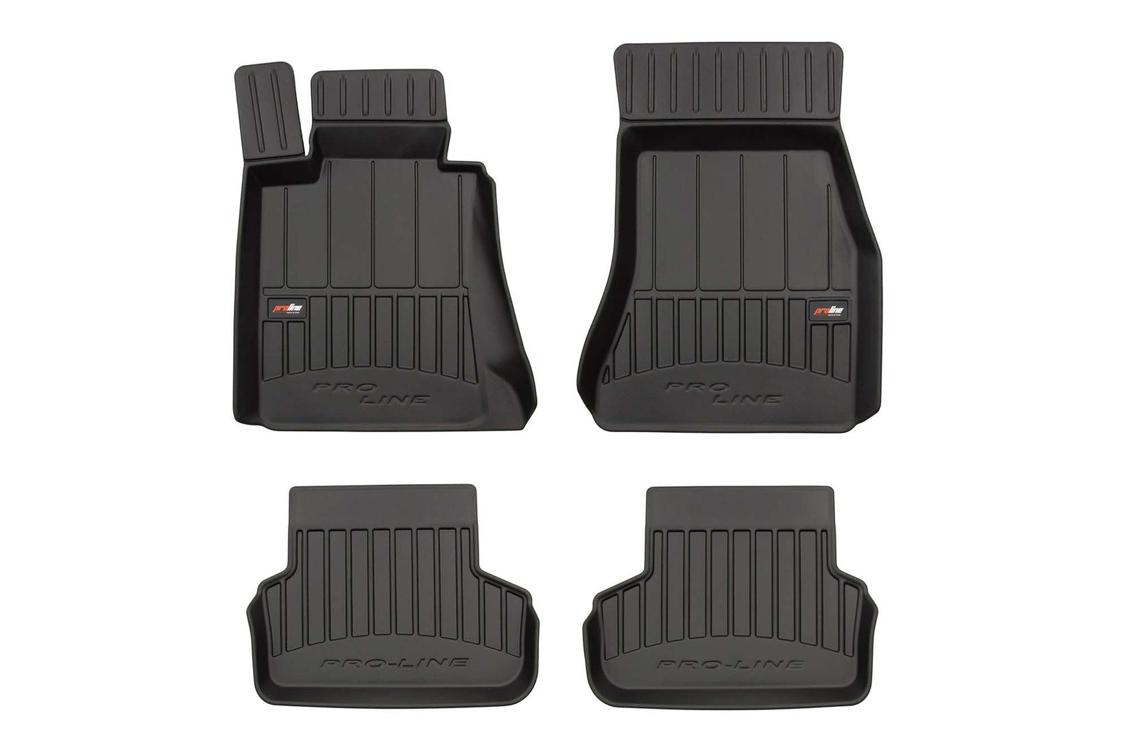 FROGUM 3D Гумени патосници за BMW серија 5 G30 G31 по 2017 година 4 дела црни