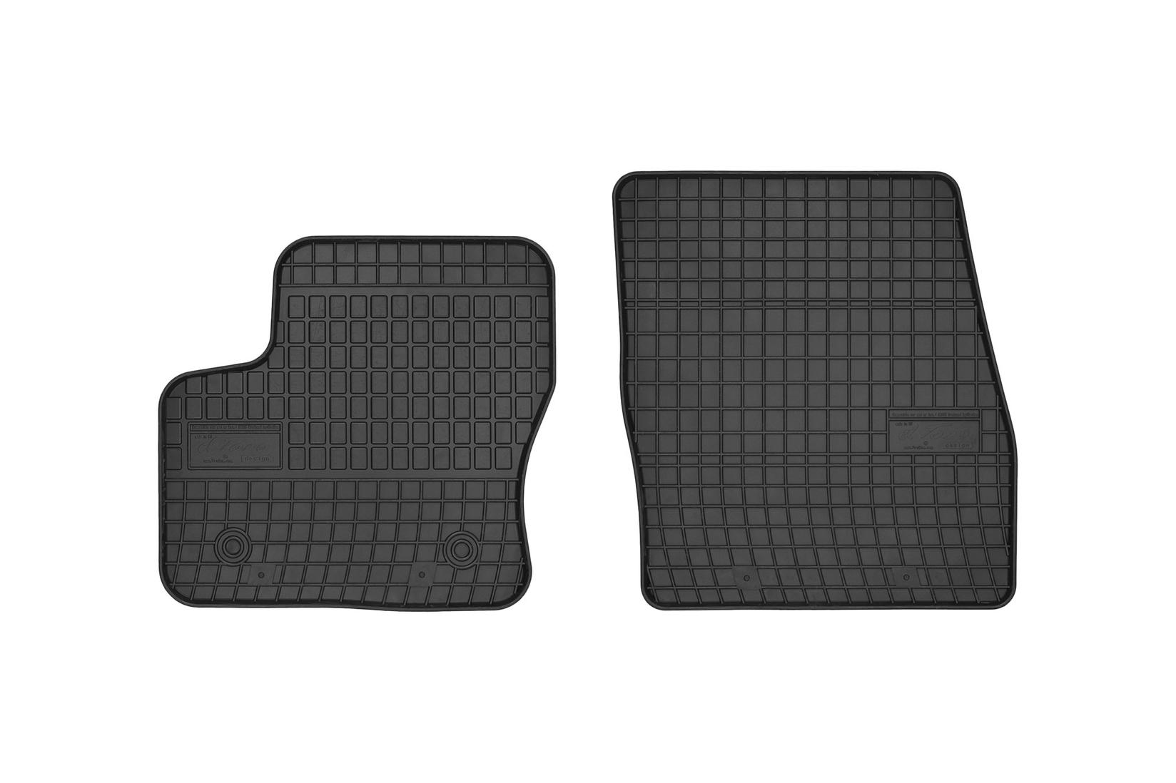 FROGUM Гумени патосници за Ford Connect Tourneo Courier по 2013 година 2 дела црни