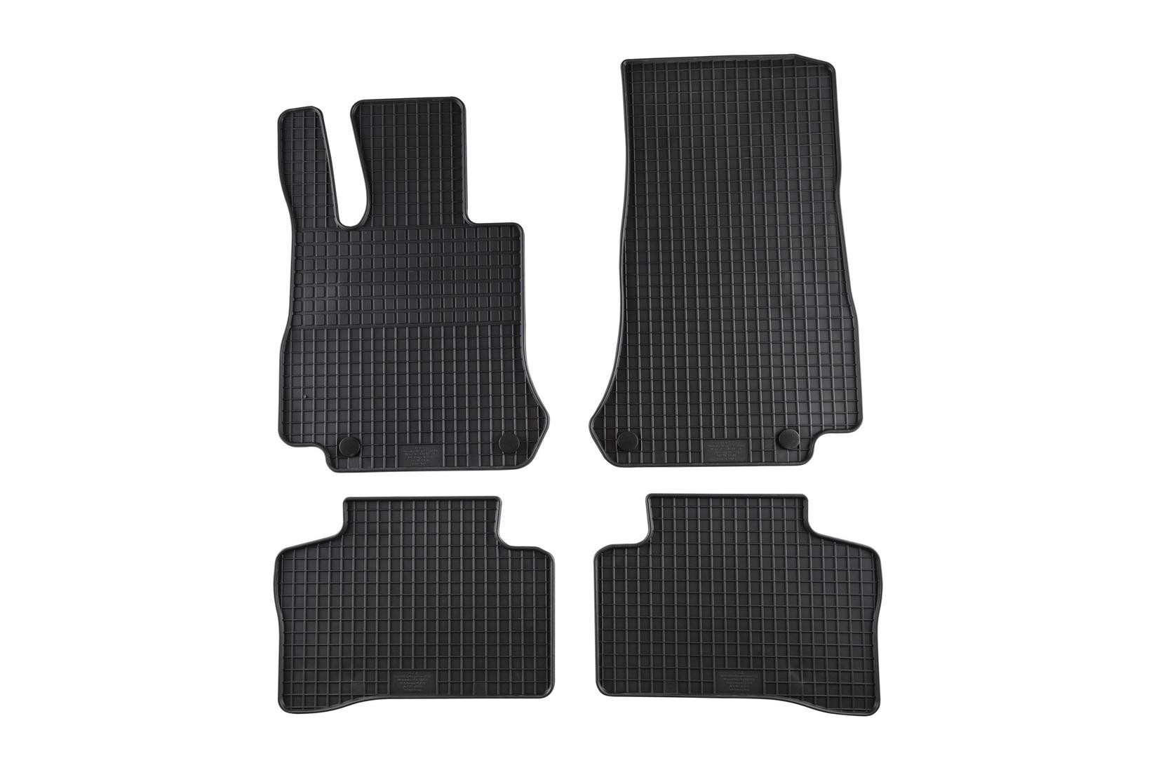 PETEX Гумени патосници за Mercedes GLC X253 GLC купе C253 по 2015 година 4 дела црни