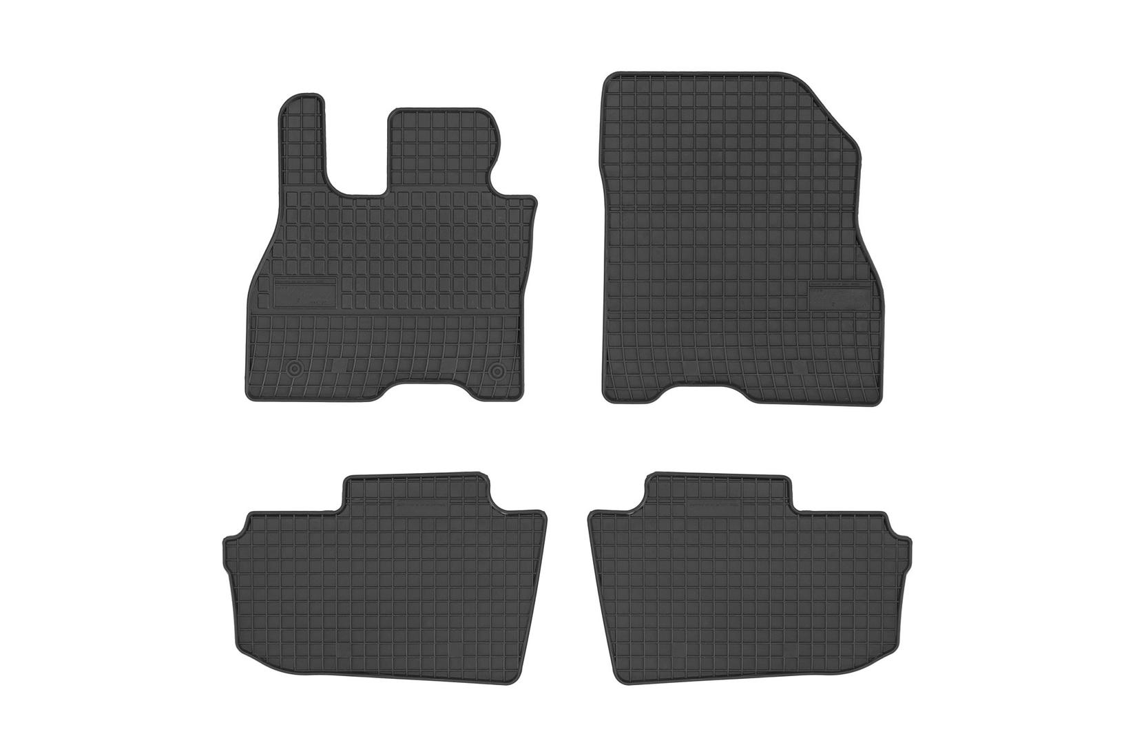 FROGUM Гумени патосници за Nissan Leaf по 2017 година 4 дела црни