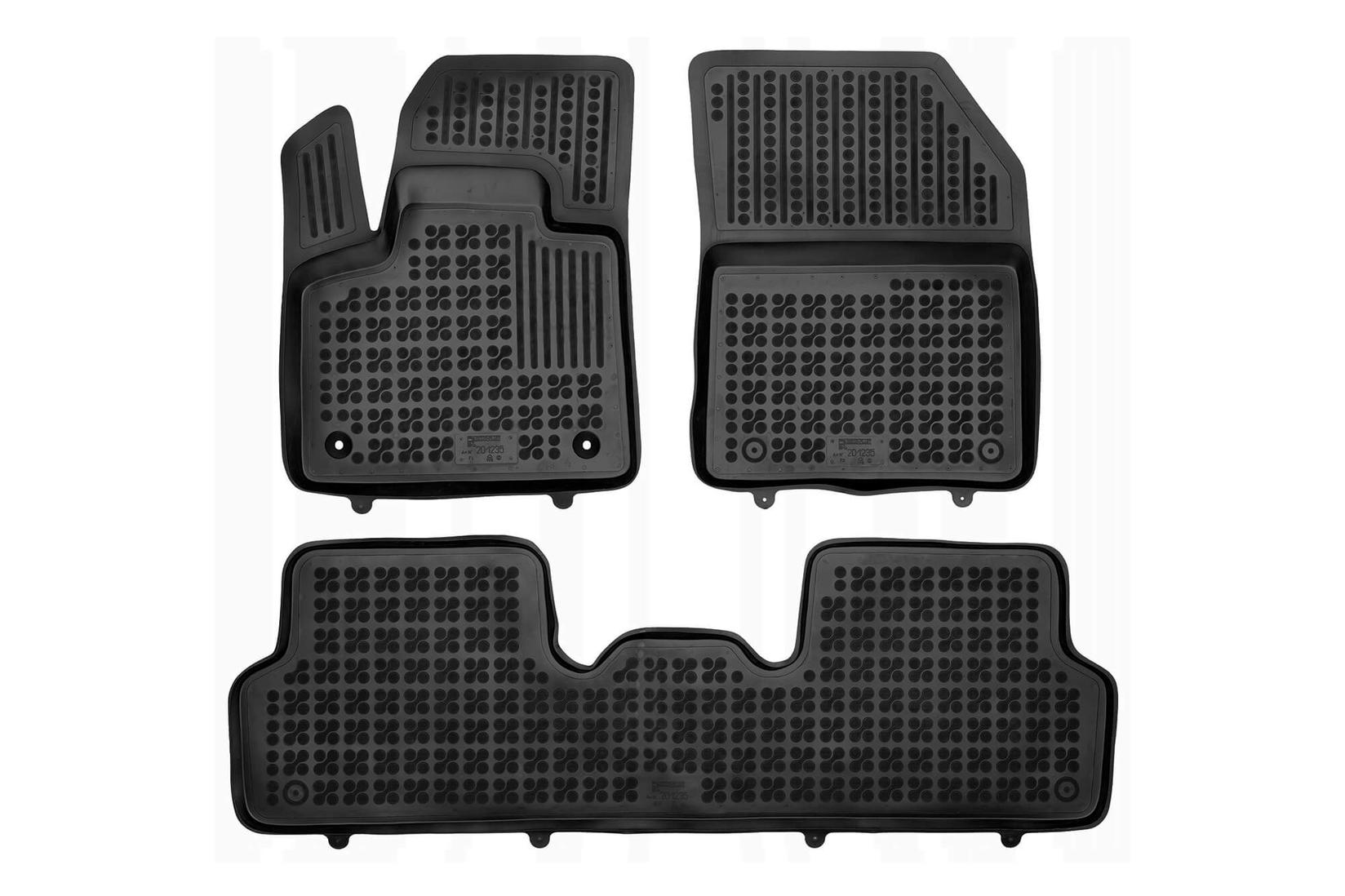 REZAW-PLAST Гумени патосници за Citroen DS7 Crossback 3 дела