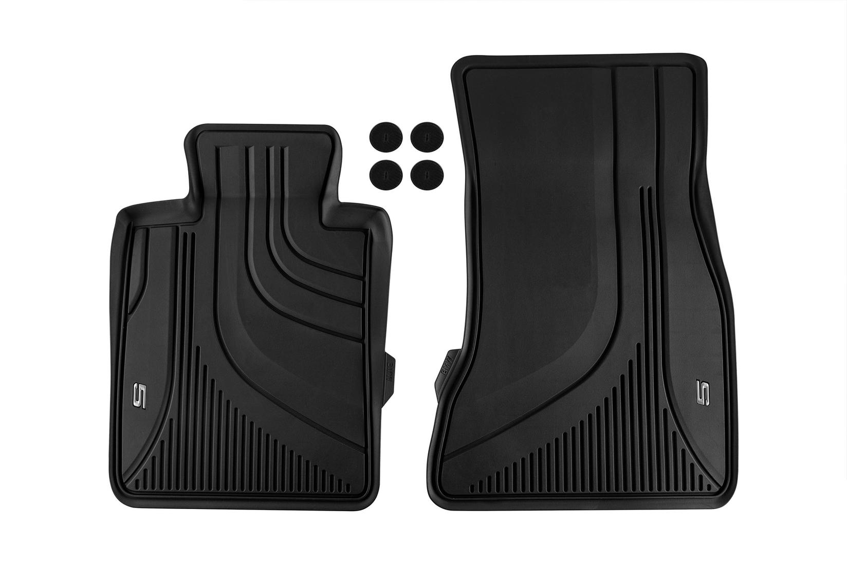 BMW Предни Гумени патосници за BMW серија 5 G30 седан G31 караван по 2017 година 2 дела црни