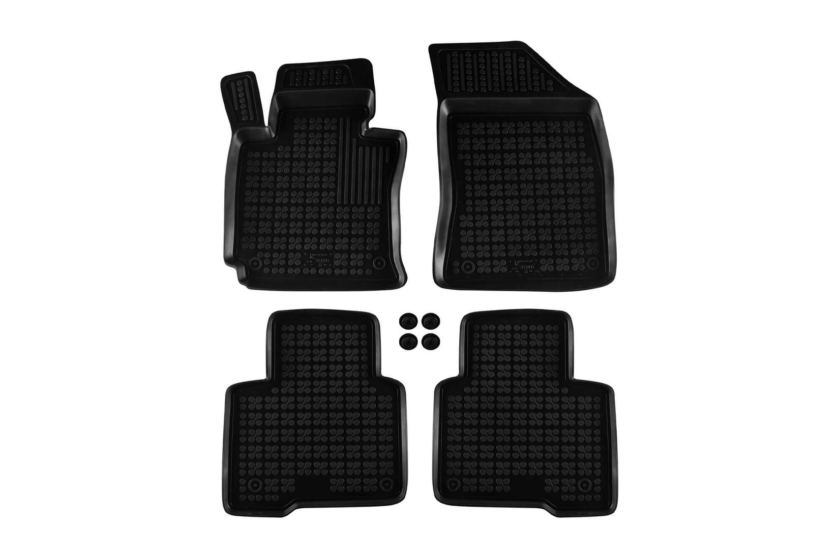 REZAW-PLAST Гумени патосници за Ssangyong Korando по 2019 година 4 дела црни