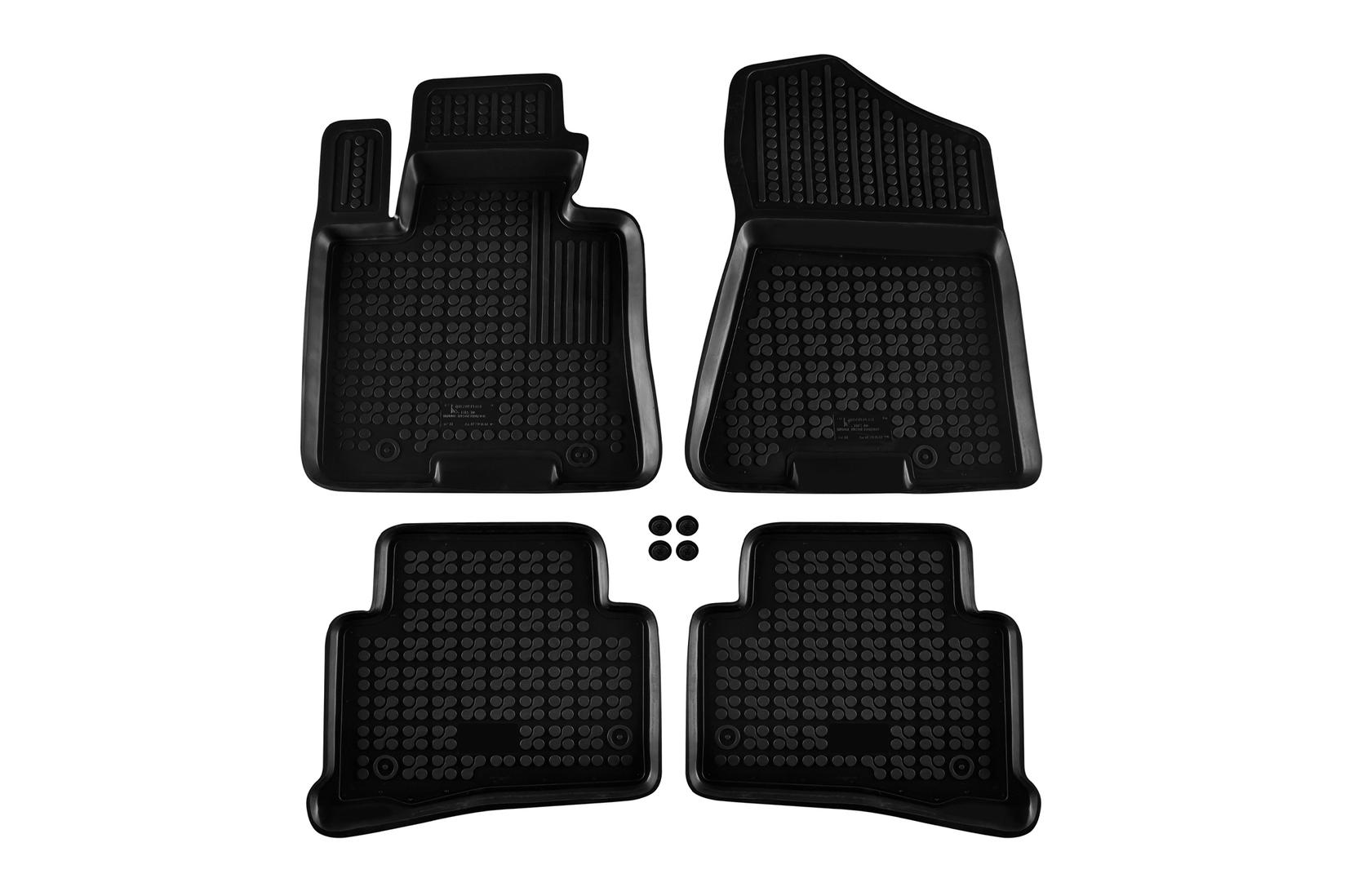 REZAW-PLAST Гумени патосници за Hyundai Tucson 2015-2020 Kia Sportage 2015-2018 4 дела црни