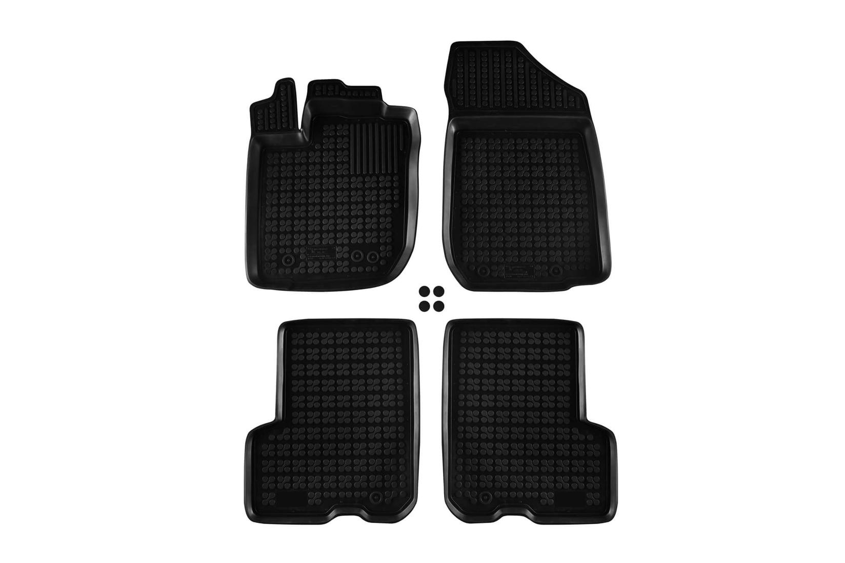 REZAW-PLAST Гумени патосници за Dacia Logan MCV по 2013 година 4 дела црни