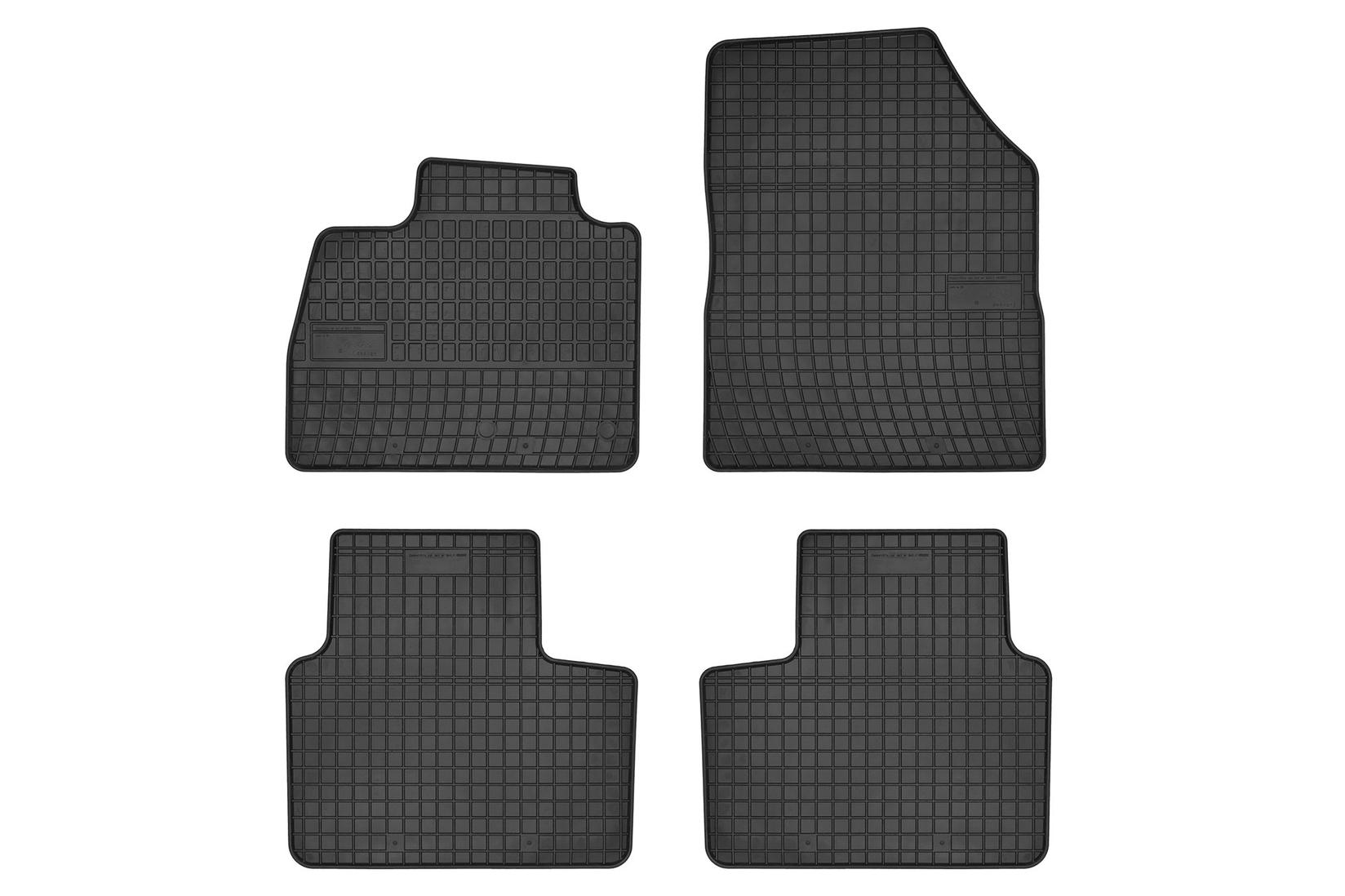 FROGUM Гумени патосници за Renault Scenic по 2016 година 4 дела црни