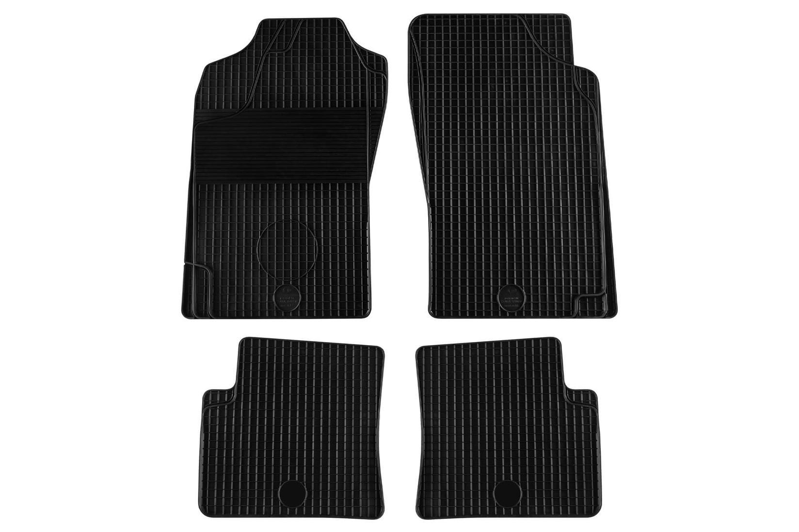 GUMARNY ZUBRI Гумени патосници за Citroen Xsara Xantia 1997-2003 4 дела црни