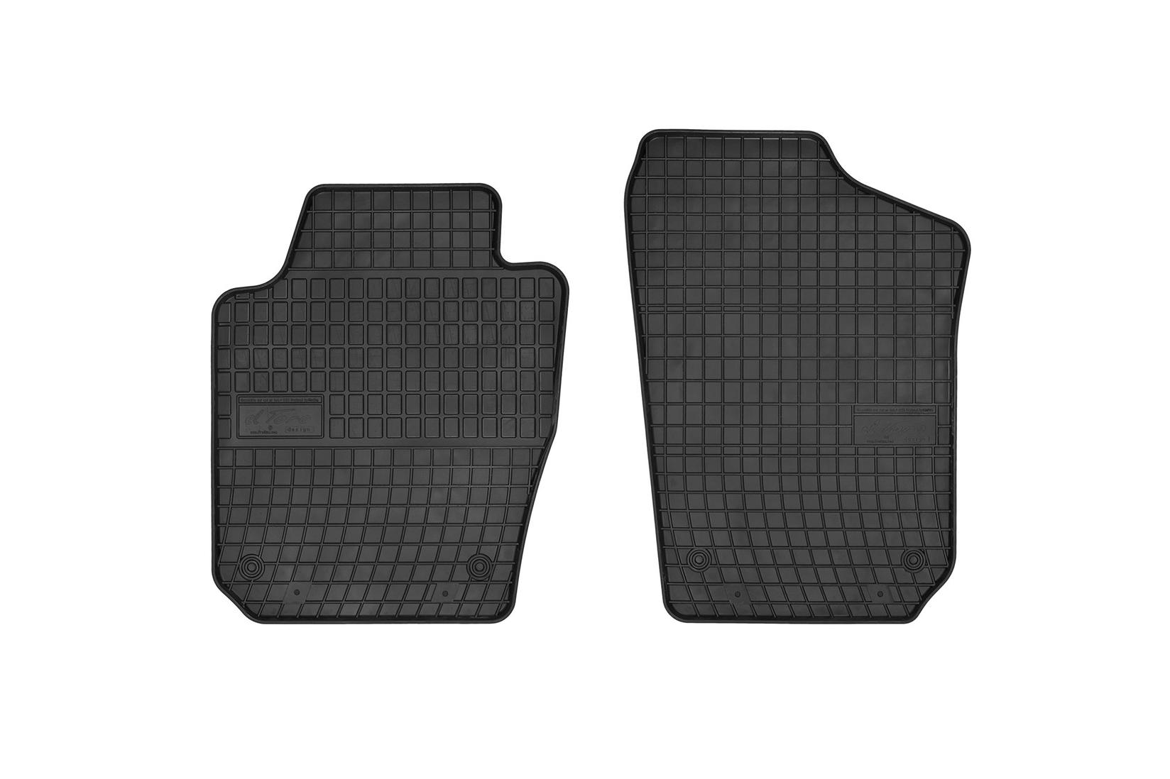 FROGUM Гумени патосници за Skoda Fabia по 2014 година 2 места 2 дела црни