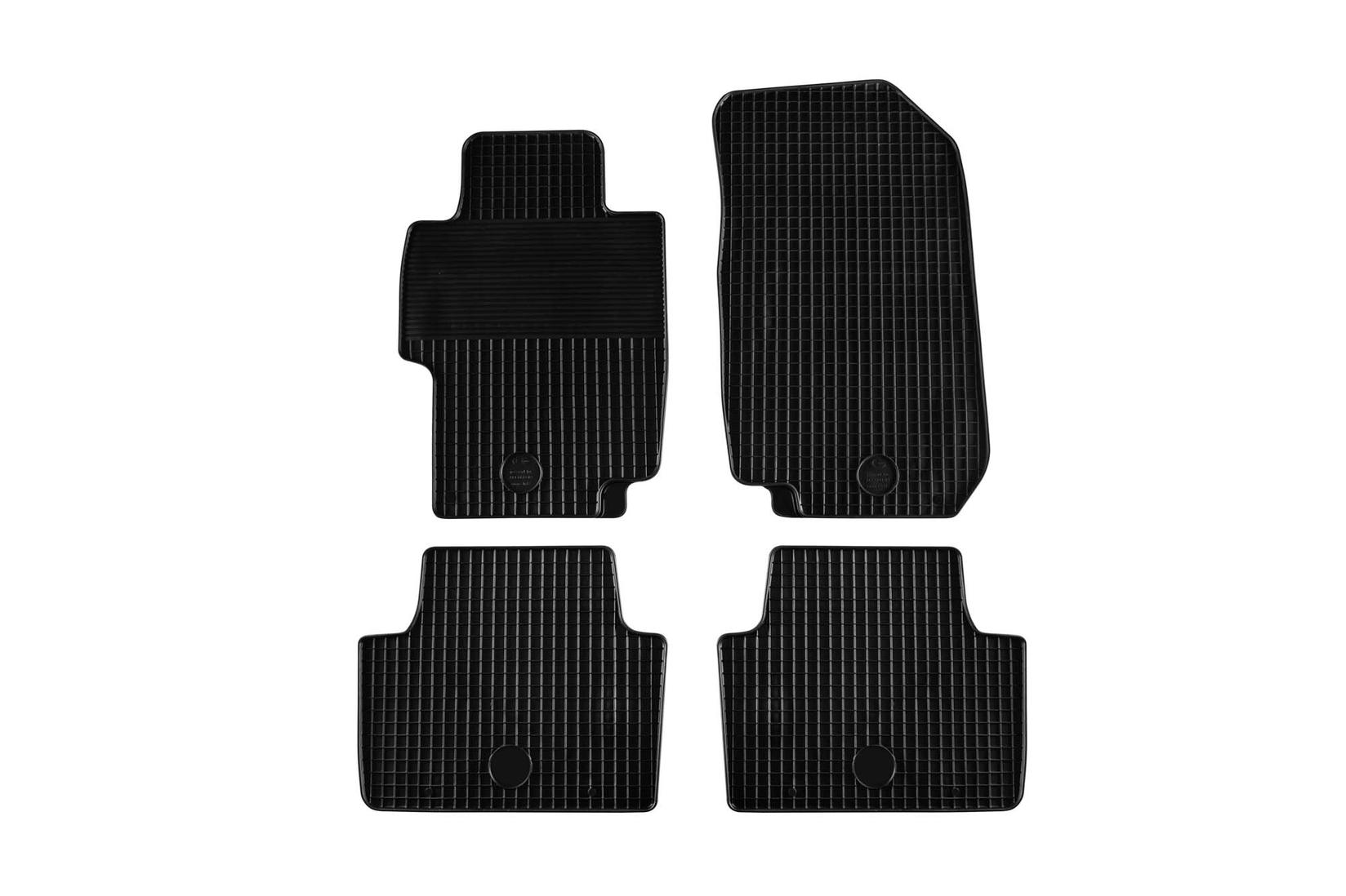 GUMARNY ZUBRI Гумени патосници за Honda Accord 2003-2008 4 дела црни