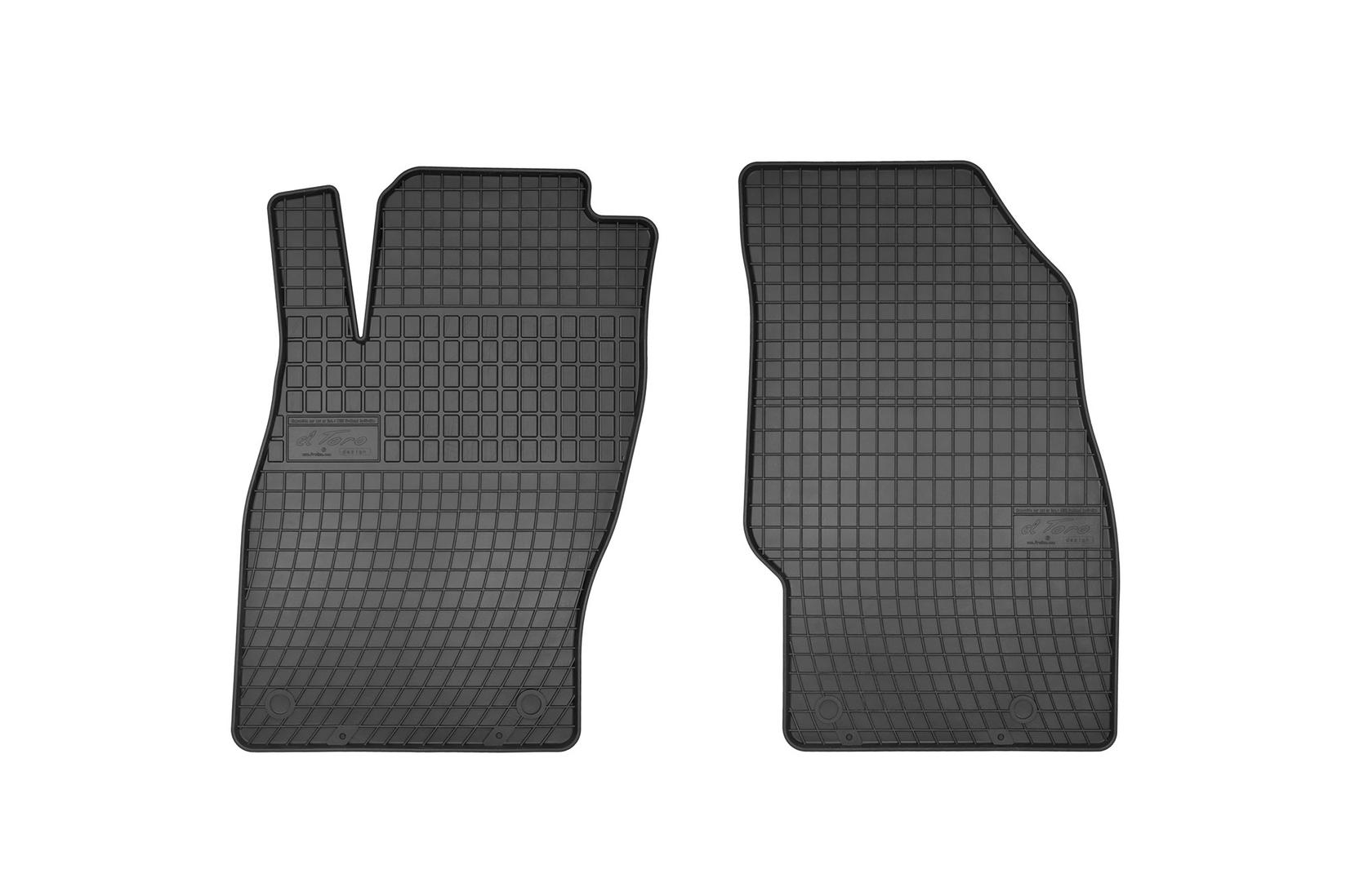 FROGUM Гумени патосници за Opel Corsa D ван 2006-2014 2 дела црни