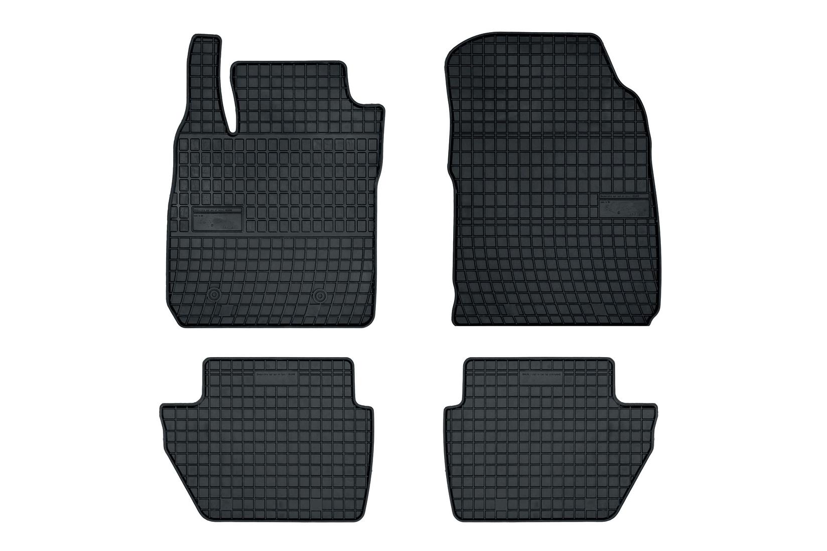 FROGUM Гумени патосници за Ford Ecosport по 2017 година 4 дела црни