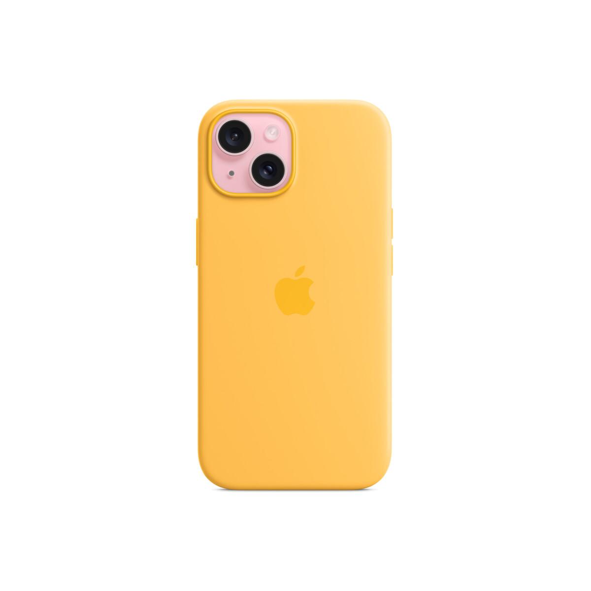 APPLE Маска за телефон iPhone 15 Pro, Со MagSafe, Жолта