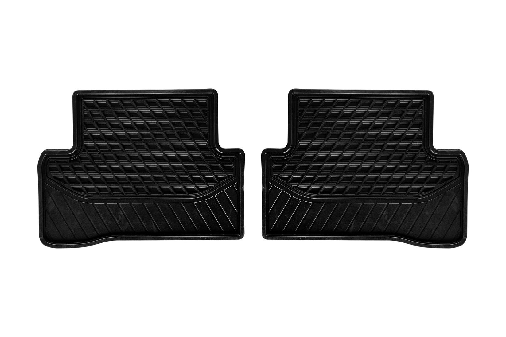 MERCEDES-BENZ Гумени патосници за Mercedes C класа W205 седан караван купе кабрио 2014-2018 задни 2 дела