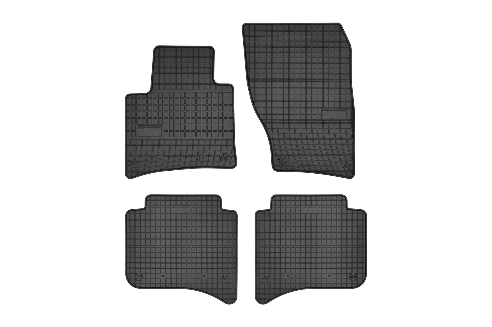 FROGUM Гумени патосници за VW Touareg Porsche Cayenne 2010-2018 4 дела црни